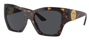 Versace Women's Sunglasses 0VE4452 108/87 Tortoise Shell/Black Lens
