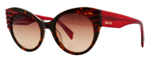 Just Cavalli Women's Sunglasses JC789S/S HAVANA-RED/BROWN LENS
