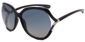 Tom Ford Women's Sunglasses FT0578/S 01B Black/Black Gradient Lens