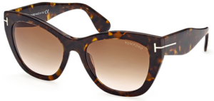 Tom Ford Women's Sunglasses FT0940/S 55F Tortoise Shell/Brown Gradient Lens