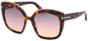 Tom Ford Women's Sunglasses FT0944/S 01G Tortoise Shell/Pink Gradient Lens