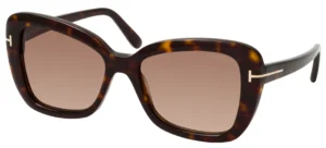Tom Ford Women's Sunglasses FT1008/S 52F Tortoise Shell/Brown Lens