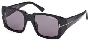 Tom Ford Women's Sunglasses FT1035-N/S 01A Black/Black Lens