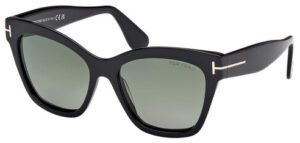 Tom Ford Women's Sunglasses FT1217/S 01R Black/Black Lens
