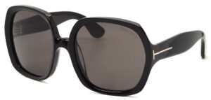 Tom Ford Women's Sunglasses FT1221/S 01A Black/Black Lens