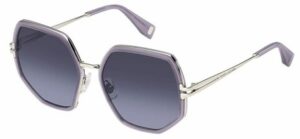 Marc Jacobs Women's Sunglasses MARC 1089/S AZV Silver/Purple Gradient Lens