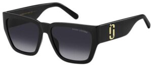 Marc Jacobs Women's Sunglasses MARC 647/S 08A Black/Black Gradient Lens