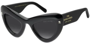 Marc Jacobs Women's Sunglasses MARC 798/S MNG Black/Black Lens