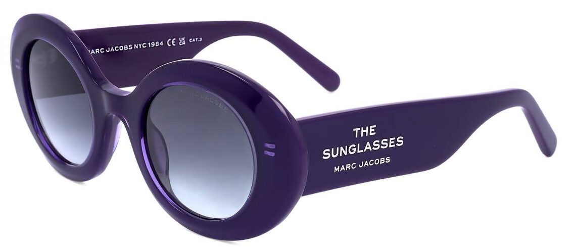 Marc Jacobs Women's Sunglasses MARC 799/S RY8 Purple/Purple Gradient Lens