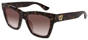 Gucci Men's Sunglasses GG1714S 002 Havana/Brown Gradient Lens